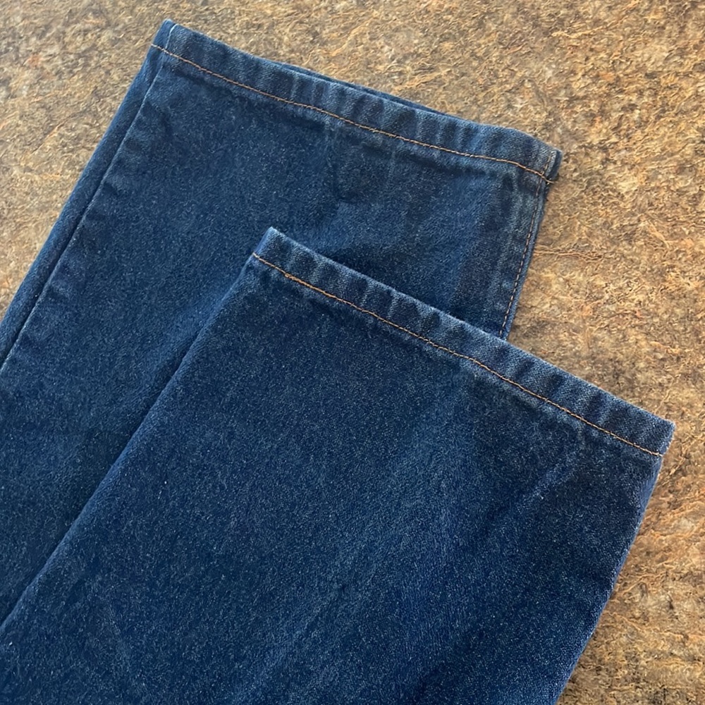 New w/o tags Wrangler Denim Blue Jeans for MEN 42x30 - Picture 6 of 8